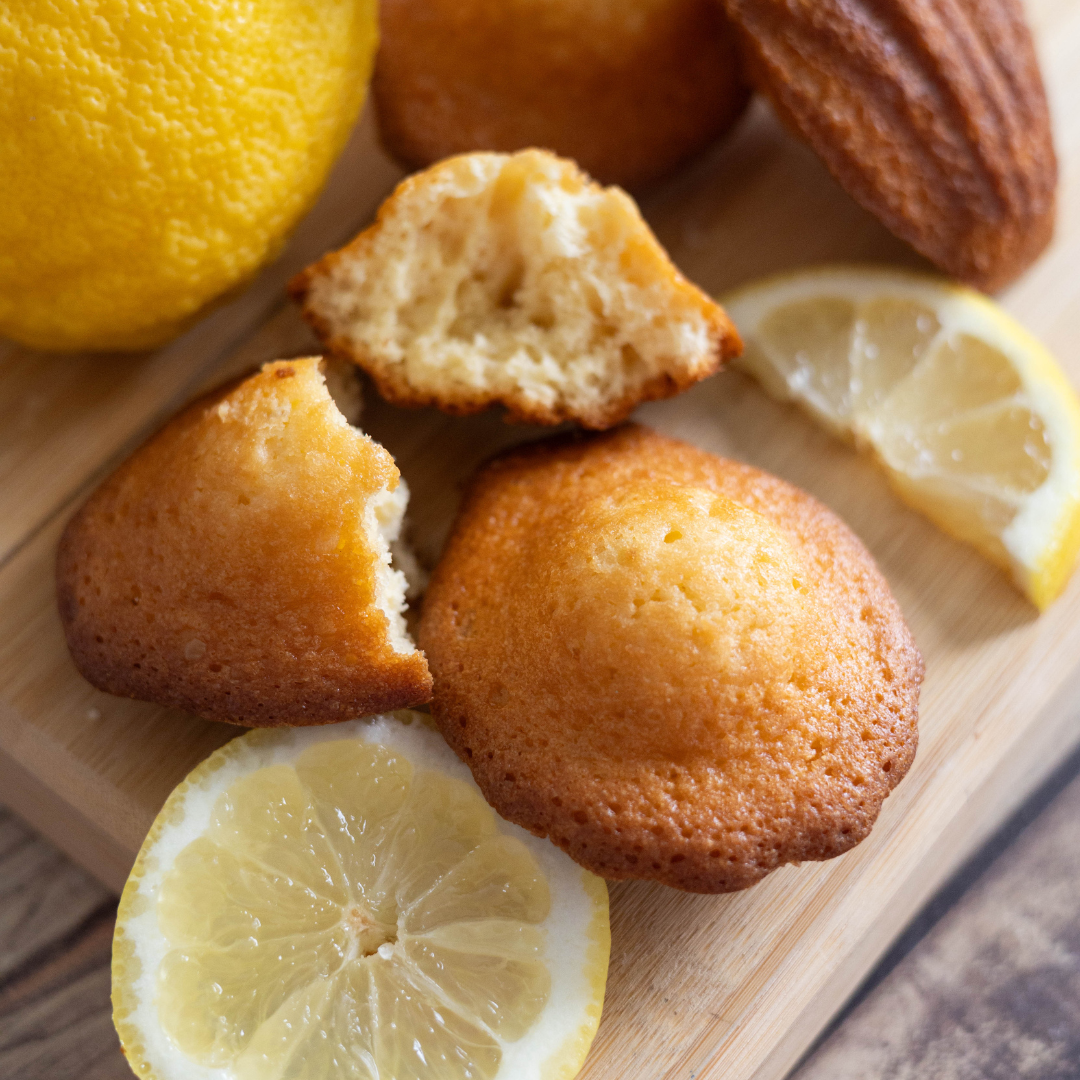 Madeleines Saveur Citron | Boîte Blanche 250g
