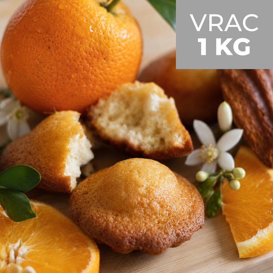 Madeleines Saveur Fleur d'Oranger | Vrac 1kg