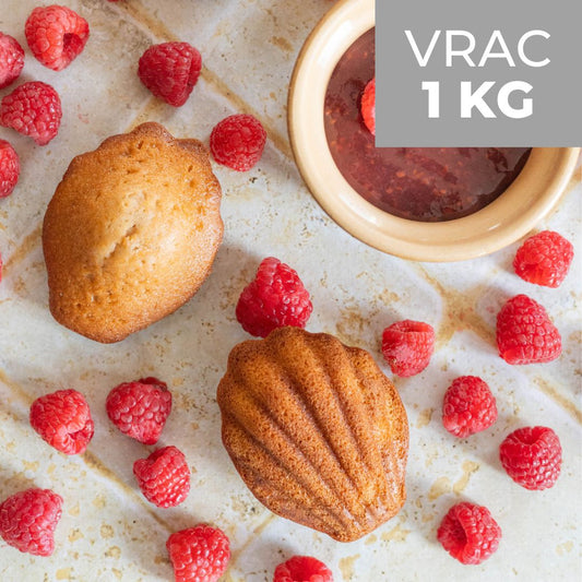 Madeleines Saveur Framboise | Vrac 1kg