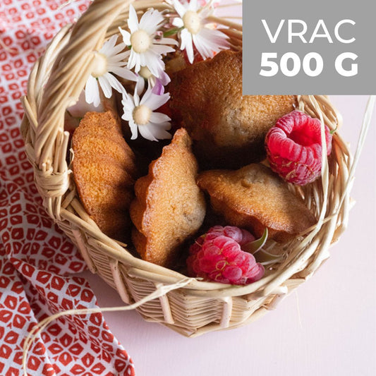 Madeleines à la Framboise en vrac 500g