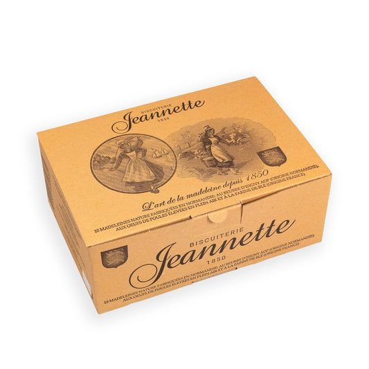Boîte kraft de Madeleines Nature