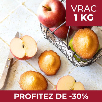Madeleines Saveur Pomme | Vrac 1kg