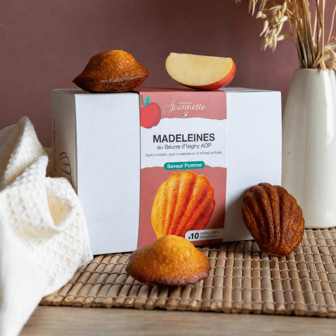 Apple Madeleines | White Box 250g