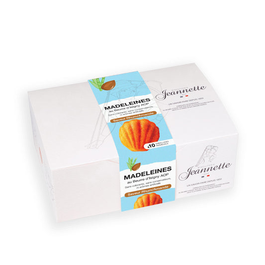 Boîte de Madeleines Rhum/Amande