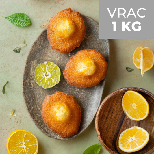 Madeleines au Yuzu en vrac 1kg