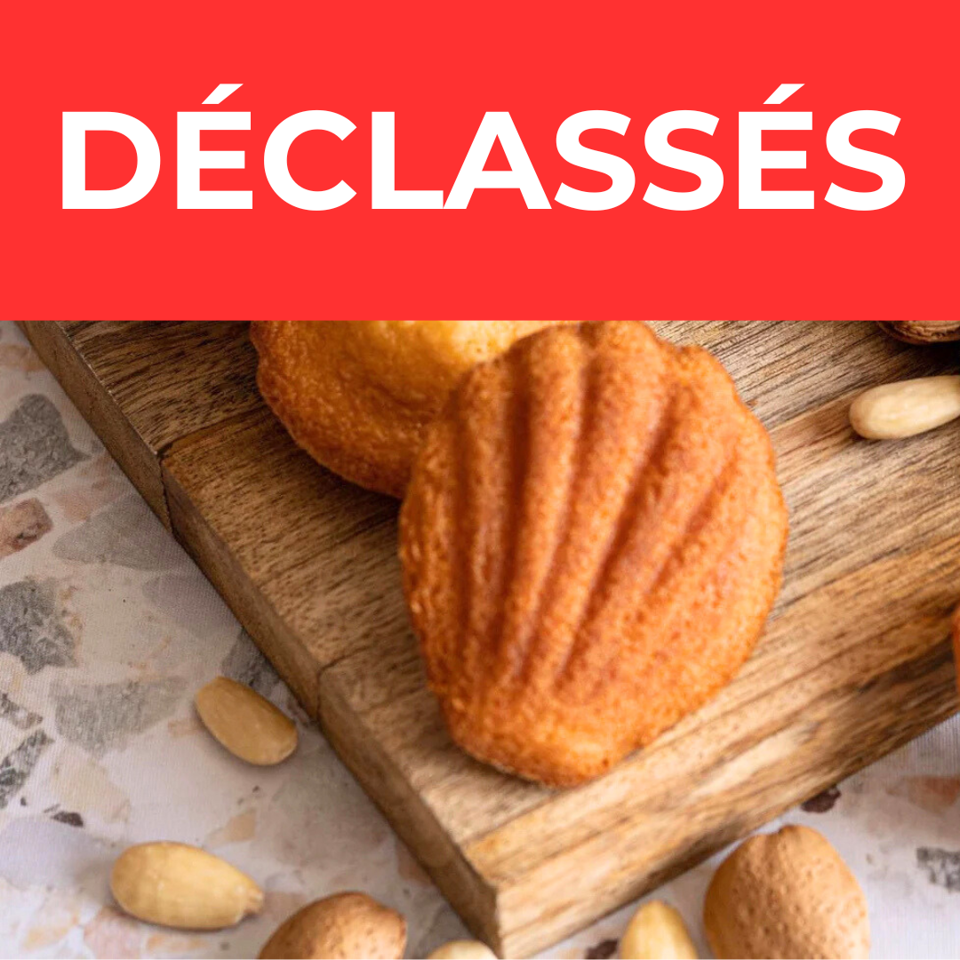Madeleines Saveur Rhum/Amande | Déclassés Vrac 1kg