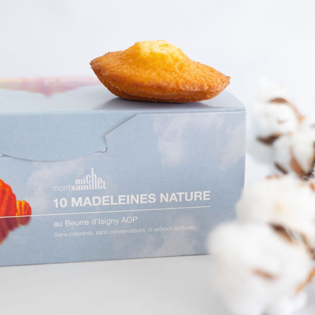 Madeleines Nature | Boîte Mont Saint-Michel 250g