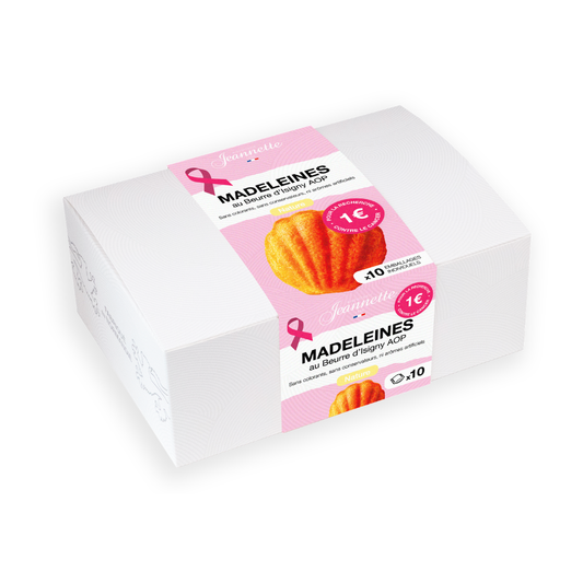 Madeleines Nature | Octobre Rose 250g