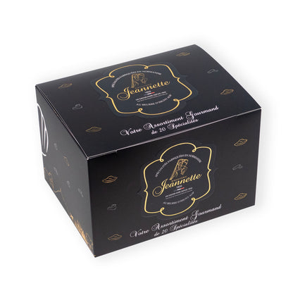 Assortiment Personnalisé | Coffret Gourmandise Noir 500g