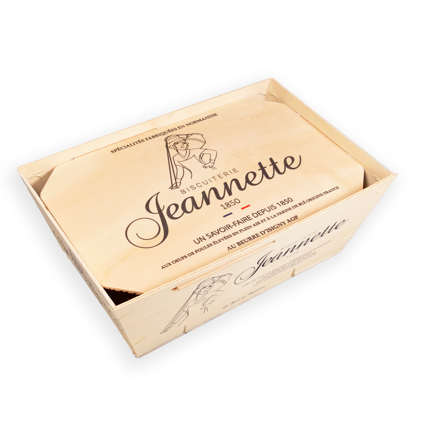 Madeleines Nature | Bourriche Jeannette 500g