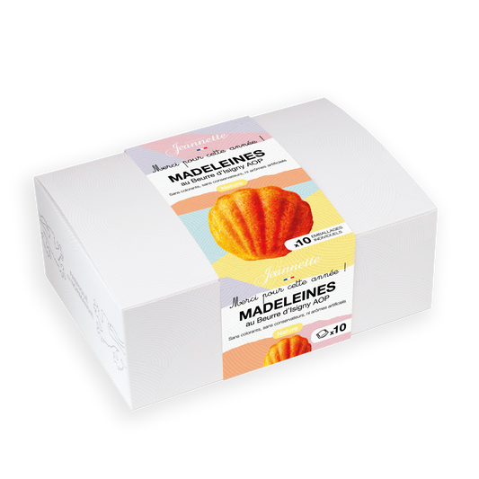 Madeleines Nature | Boîte Merci pour cette Année 250g