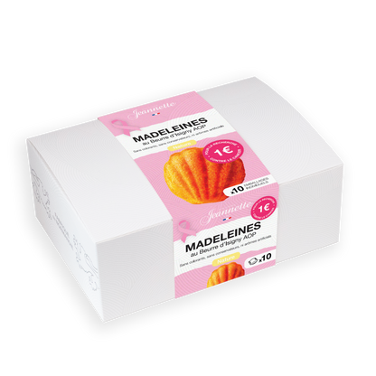 Madeleines Nature | Octobre Rose 250g