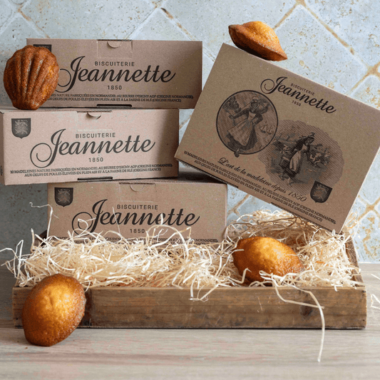 Madeleines Nature | Boîte Kraft 250g