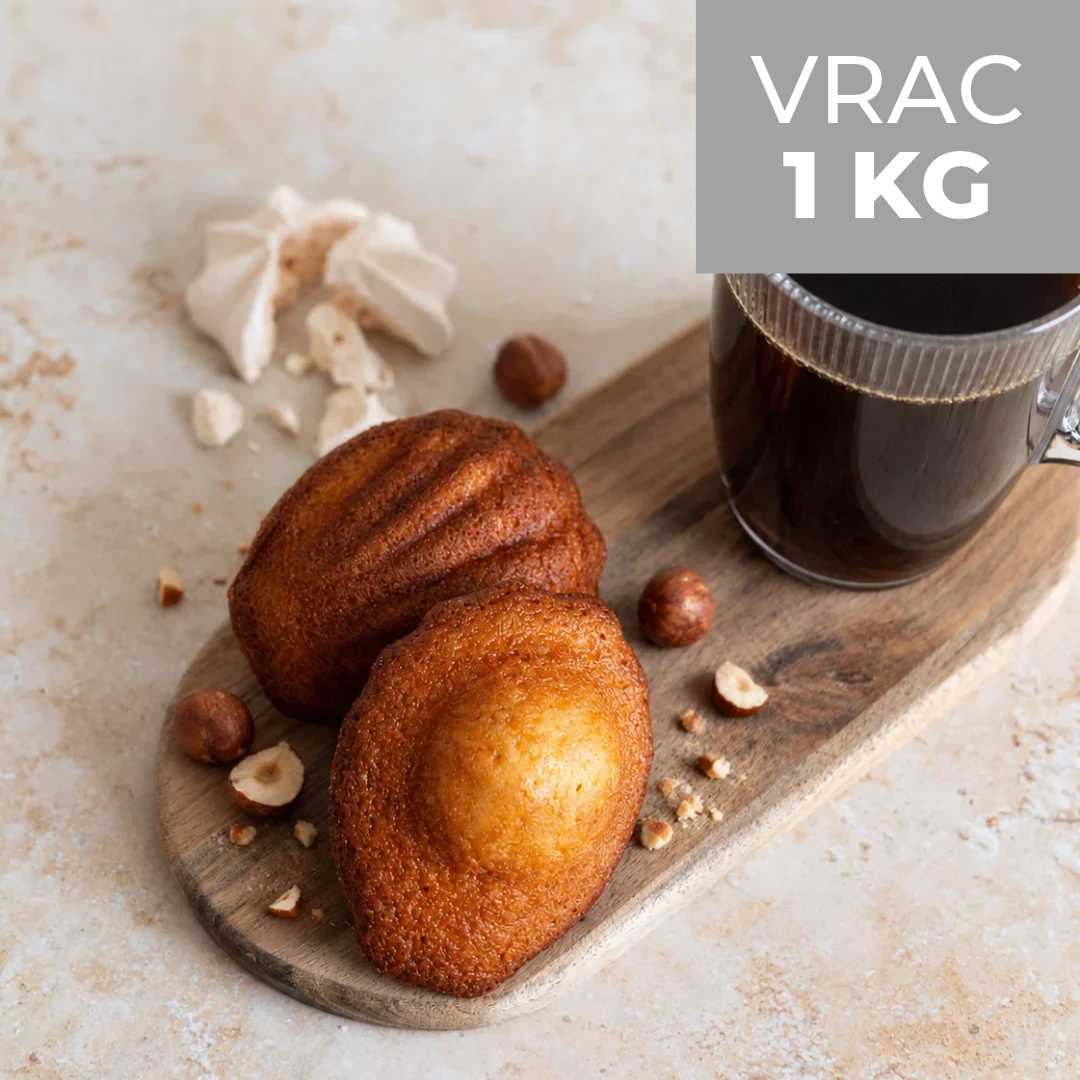 Madeleines Praliné/Noisettes | Vrac 1kg